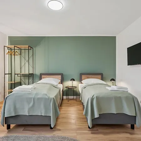 شقة Long Stay Apartments With Kitchen & 24H Self Check-In *